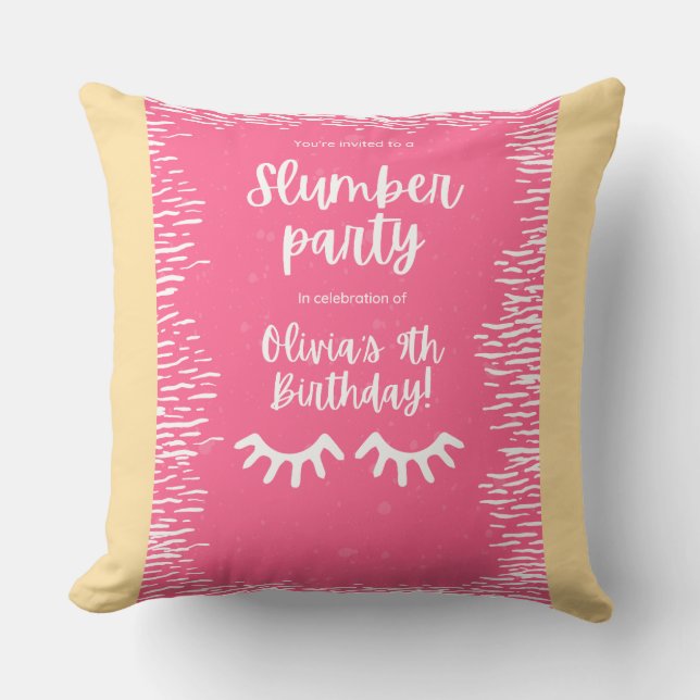 Oreiller décoratif luxueux - doux et styli (Recto)