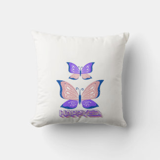Oreiller Décoratif Papillon – Élégance et Douceur