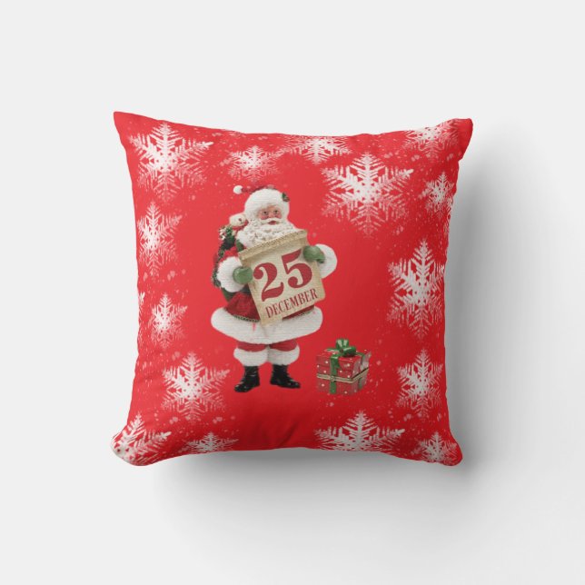 Oreiller décoratif Père Noël  (Recto)