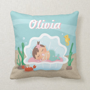 Oreiller décoratif pour la chambre de bébé fille s