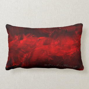 Oreiller Décoratif Rouge Profond