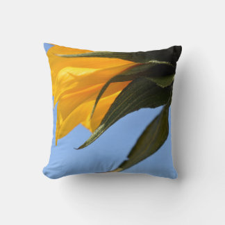 oreiller décoratif tournesol 40x40 cm