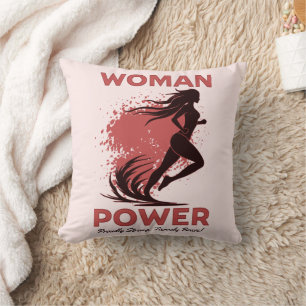 Oreiller décoratif Woman Power