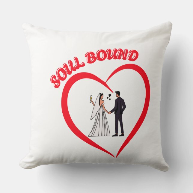 Oreiller d'engagement de l'amour – Édition Cœur Ro (Recto)