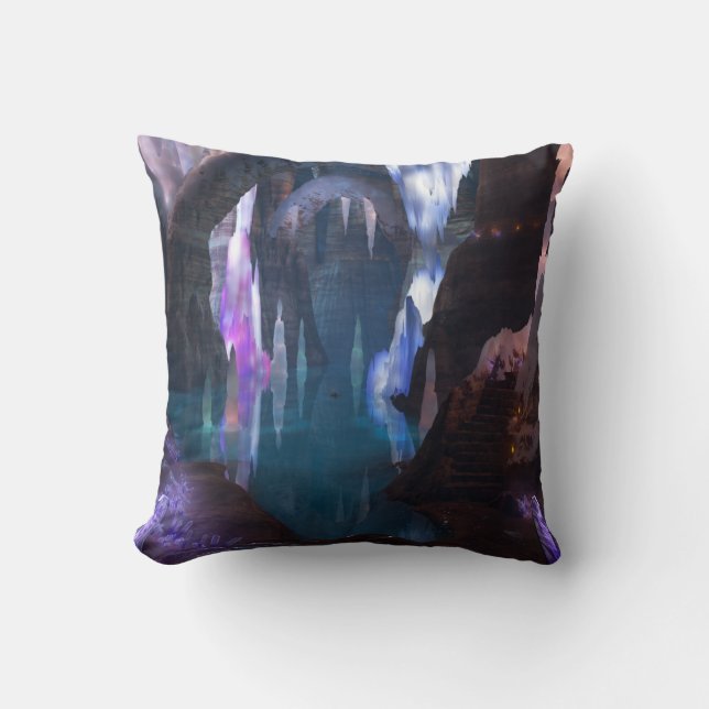 Oreiller des Grottes scintillantes la nuit (Recto)