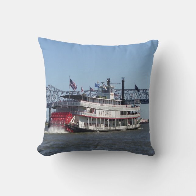 Oreiller double face Cheval et Carrosse et Bateau  (Recto)