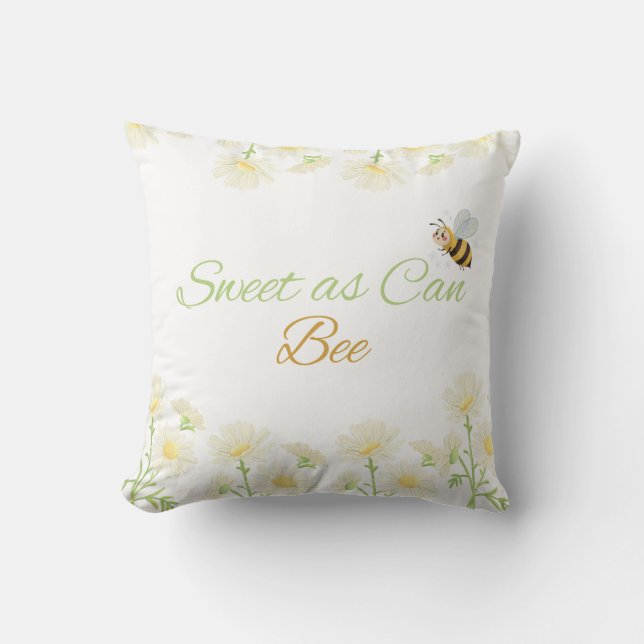 Oreiller doux comme une abeille (Recto)
