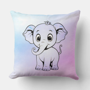 Oreiller doux éléphant