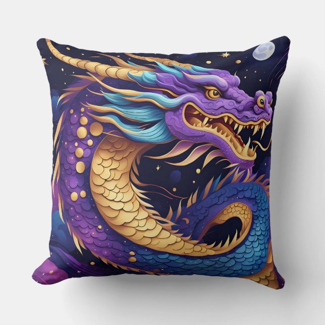 oreiller dragon céleste (Recto)