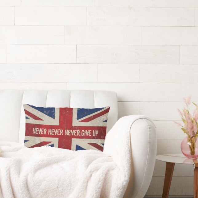 Oreiller Drapeau Vintage Royaume-Uni (Canapé)