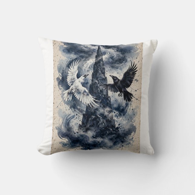 Oreiller du Centième Strate des Corbeaux — Décor G (Recto)
