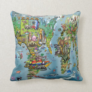 Oreiller du monde du Texas