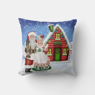 Oreiller du Père Noël et de Mme Claus