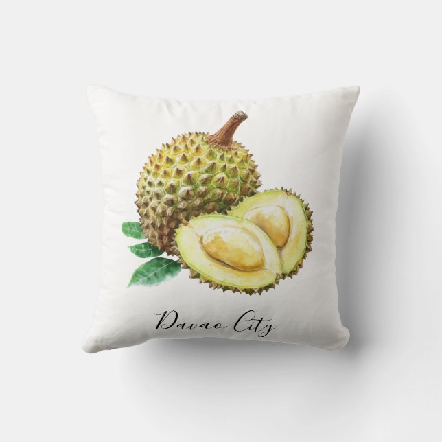 Oreiller Durian de Davao City – Philippines (Verso)