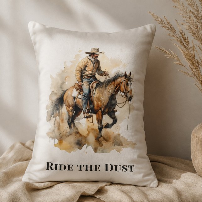 Oreiller Dust Trail Ranch pour les amoureux de che (Créateur téléchargé)