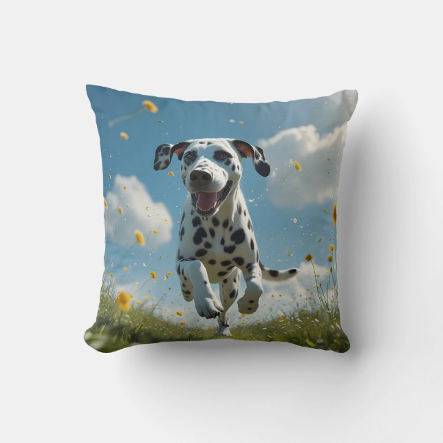 Oreiller Élégant Dalmatien (Recto)