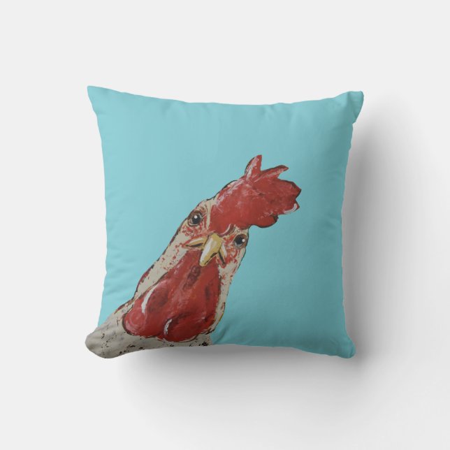 Oreiller en forme de poulet (Recto)