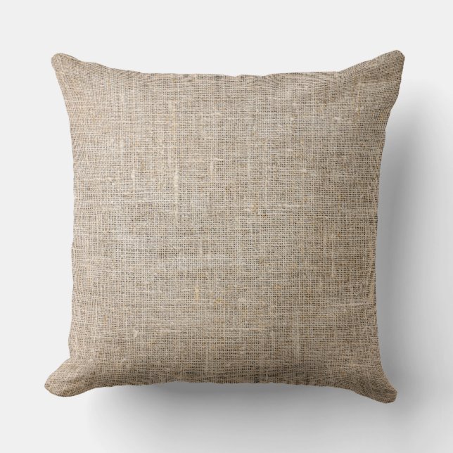 oreiller en textile de lin (Recto)