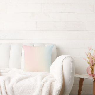Oreiller esthétique pastel doux