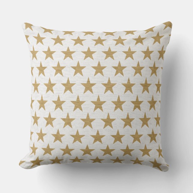 oreiller étoiles dorées (Recto)
