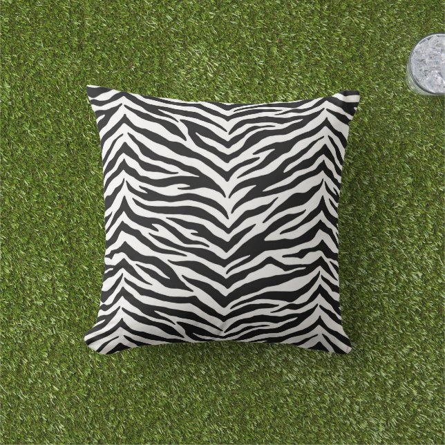 Oreiller extérieur Zebra Print (Herbe)