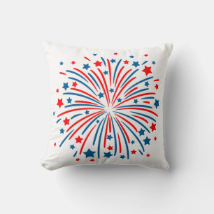 Oreiller Feux d'Artifice du 14 Juillet