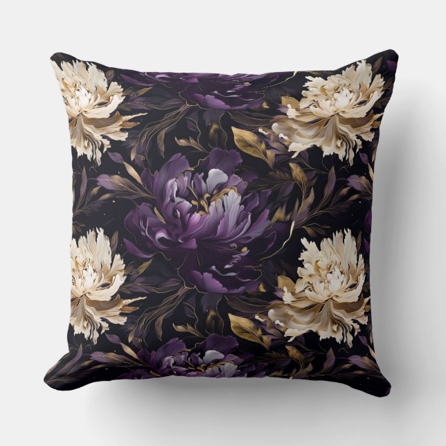 Oreiller Fleurs de Paeonie (Recto)