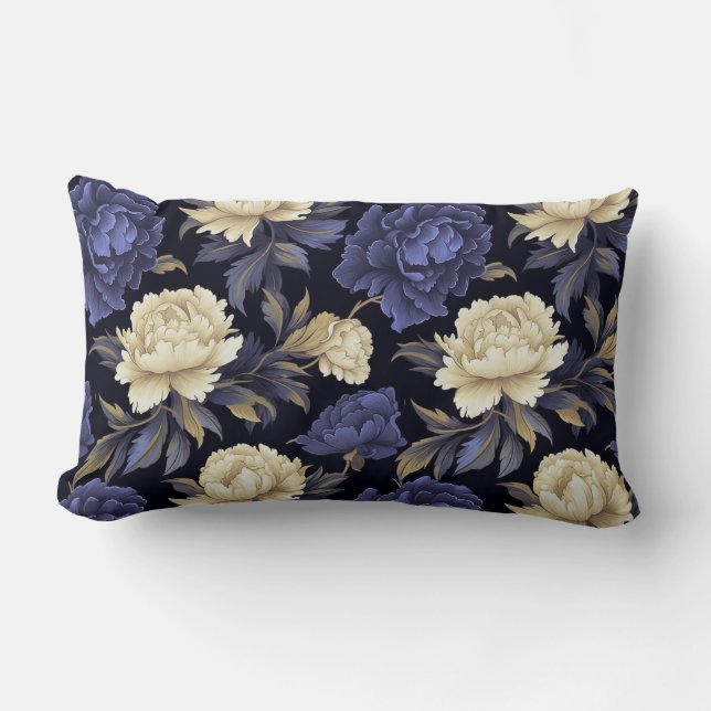 Oreiller Fleurs de Paon (Recto)