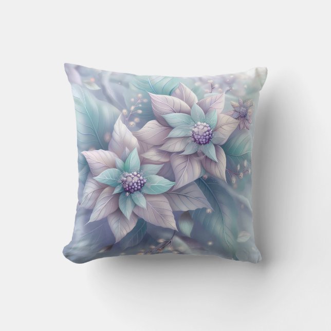 Oreiller floral de Noël (Recto)