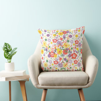 🌸 Oreiller Floral Luxueux Qui Élève Instantanémen