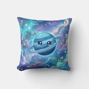 Oreiller Galaxie de la Planète Bleue Mignonne