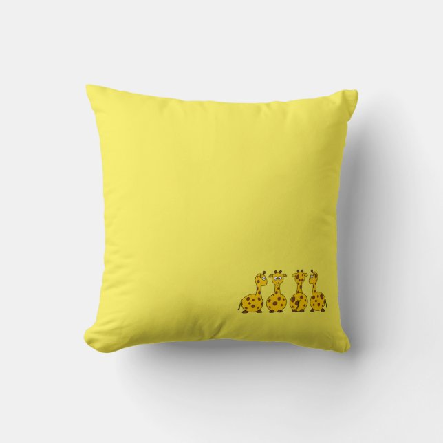 Oreiller Girafe pour Enfants (Recto)