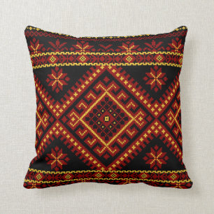 Oreiller Grande Broderie Ukrainienne au Point de C