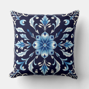 oreiller harmonie bleue