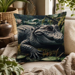 Oreiller Inspiré de l'Alligator