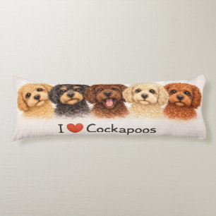 Oreiller J'adore les Cockapoos   Coussin pour amat