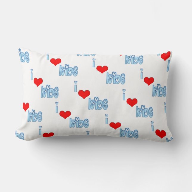 Oreiller J'aime les enfants (Recto)