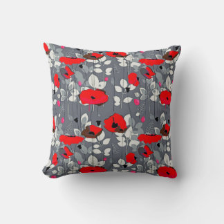 Oreiller Jardin rose