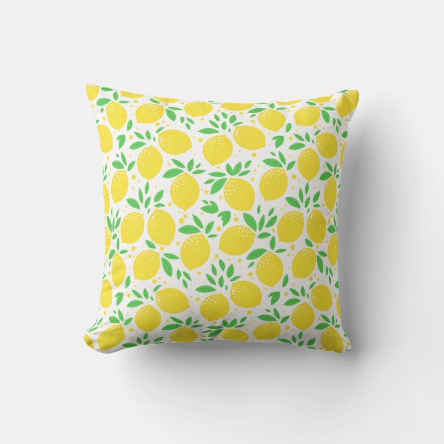 Oreiller jaune citron (Recto)