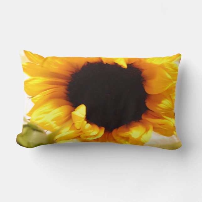 Oreiller jaune tournesol (Recto)