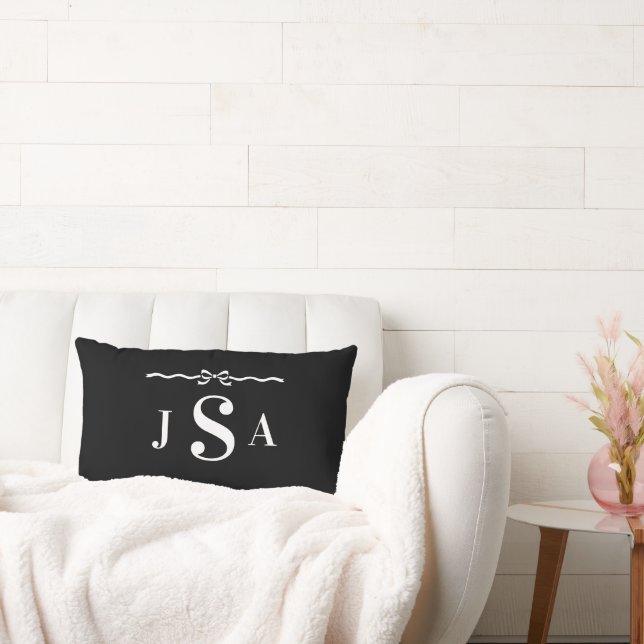 Oreiller jetable à monogramme personnalisé avec un (Canapé)