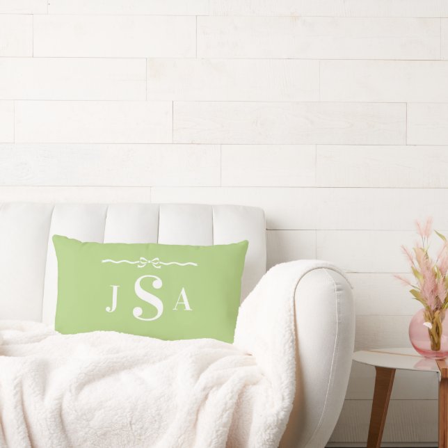 Oreiller jetable à monogramme personnalisé avec un (Canapé)