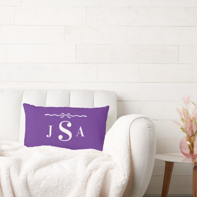 Oreiller jetable à monogramme personnalisé avec un (Canapé)