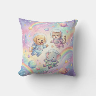 Oreiller jetable Galaxie Astronautes Animaux Migno