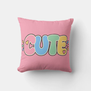 Oreiller jetable pour enfants avec typographie pas