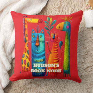 Oreiller jetable pour enfants Pals Safari Abstrait
