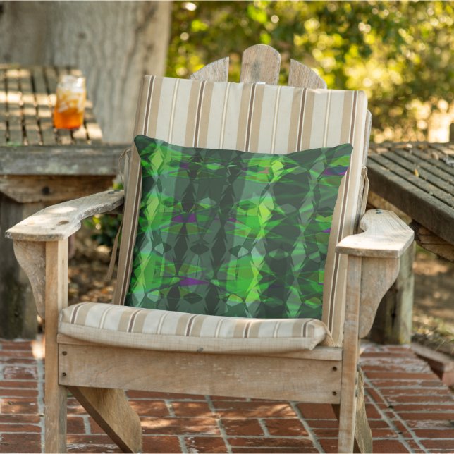 oreiller jetable vert printemps 001 (Chaise)