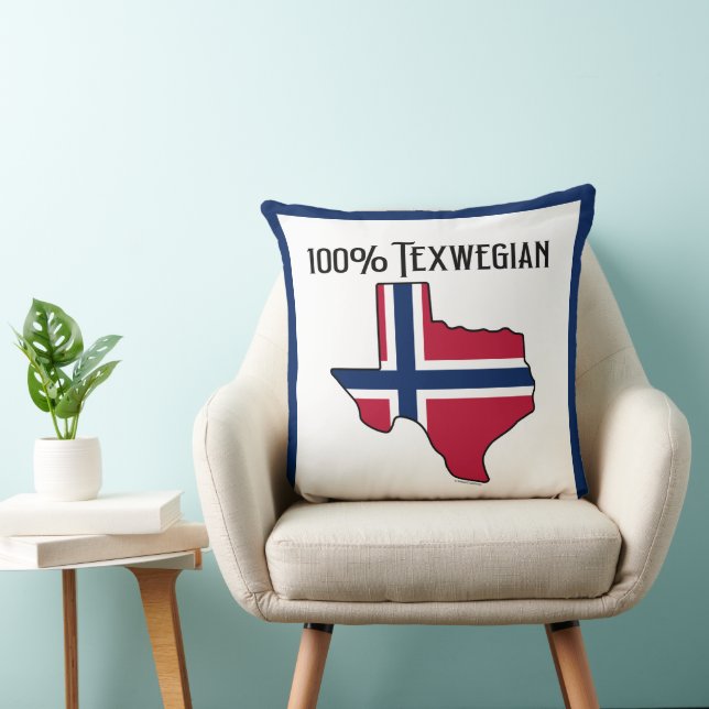 Oreiller jeté 100% Texwégien (Chaise)