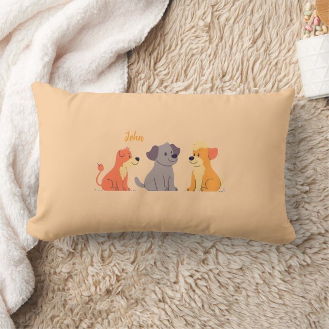 Oreiller jeté à motif animal coloré (Couverture)