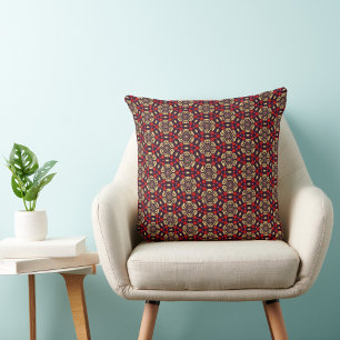 Oreiller jeté à motif de fleurs de cerisier orneme